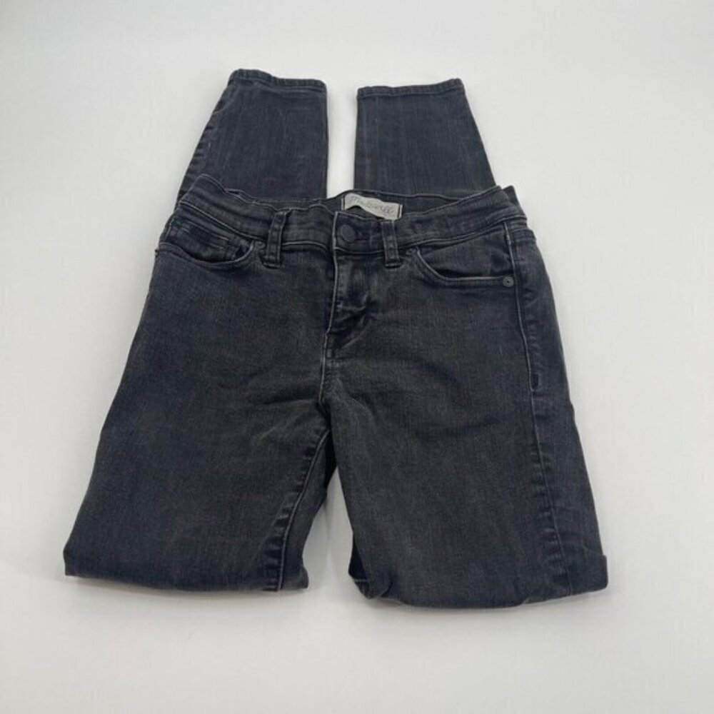 Madewell Jeans 25 Womens Skinny Skinny Denim Black Denim Casual Outdoor